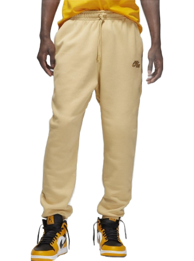 Спортни панталони Jordan Sweatpants Flight MVP Бежово | dq8100-252