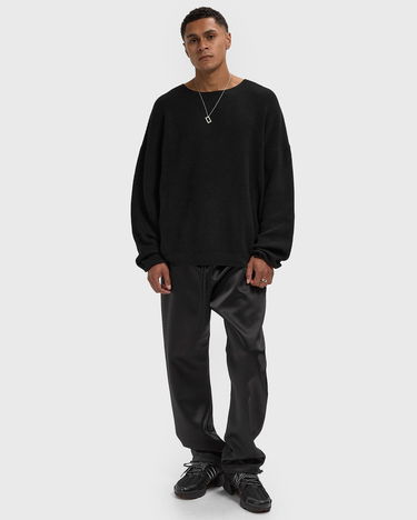 Пуловер Fear of God Waffle Knit Long Sleeve Crewneck Sweater Черно | 192SP256160F-861, 2