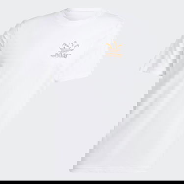 Тениска adidas Originals Graphics Fire Trefoil Tee Бяло | II8177, 4