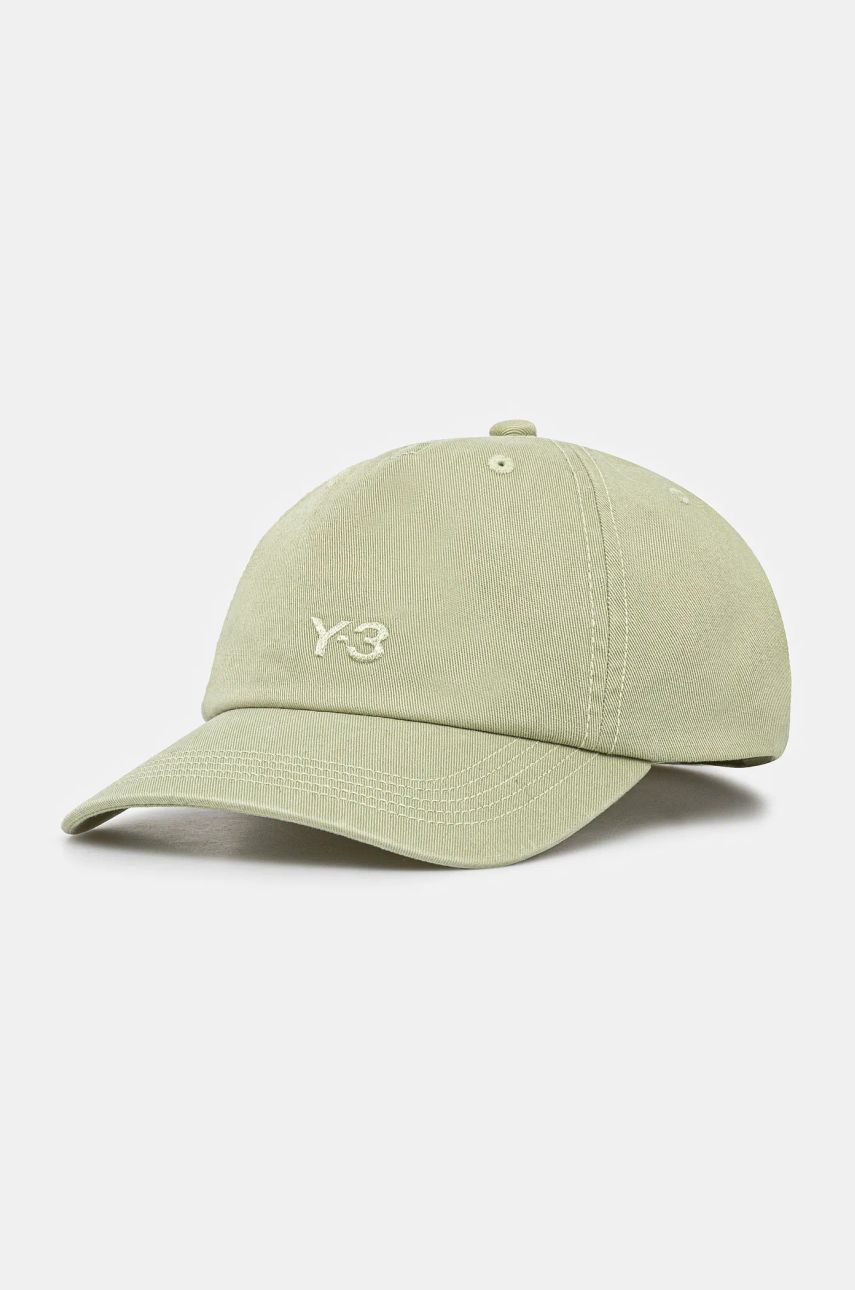 Шапка с козирка Y-3 Y-3 Dad Cap Зелено | JW7356, 0