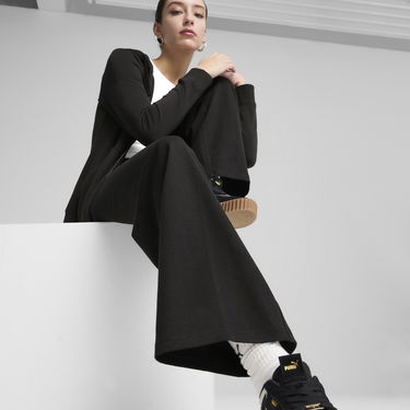 Комплект Puma ESS Small No. 1 Logo High-Waisted Straight-Leg Pants Черно | 682428_01, 1