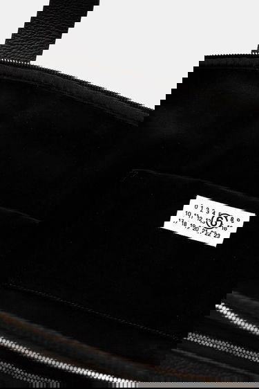 Чанта за пътуване Maison Margiela MM6 Maison Margiela Leather Duffel Bag Черно | SB6WI0006.P8326.T8013, 4