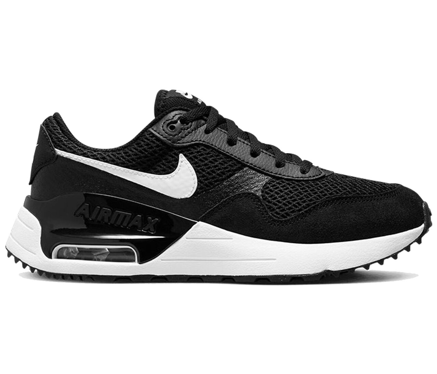 Кецове и обувки Nike Air Max SYSTM Black Wolf Grey Черно | DQ0284-001, 0