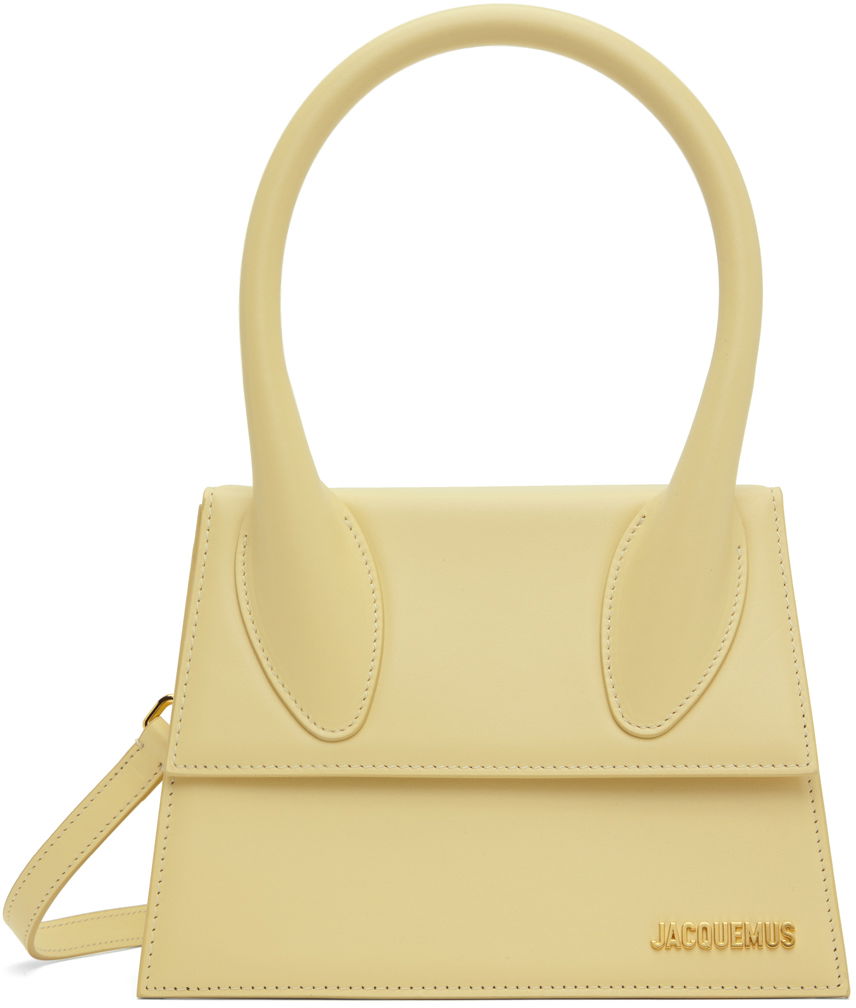 Чанта през рамо Jacquemus Le Papier 'Le Grand Chiquito' Bag Бежово | 22E213BA003-3060, 0