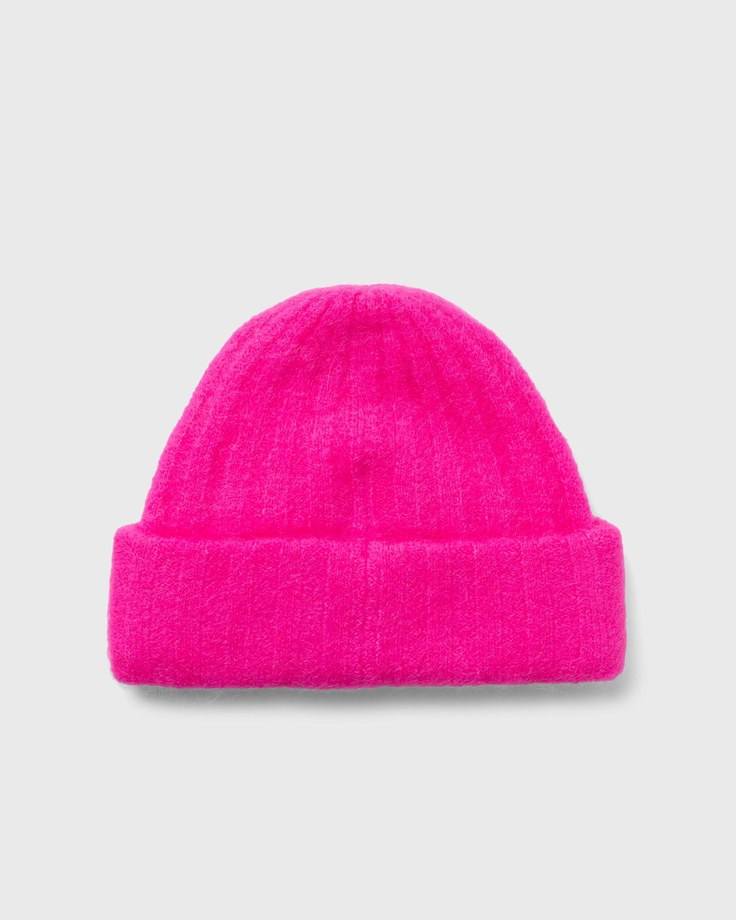 Шапка American Vintage Vitow Fuzzy Knit Beanie Розово | VITO22AH24-ROSE-FLUO-CHINE, 1