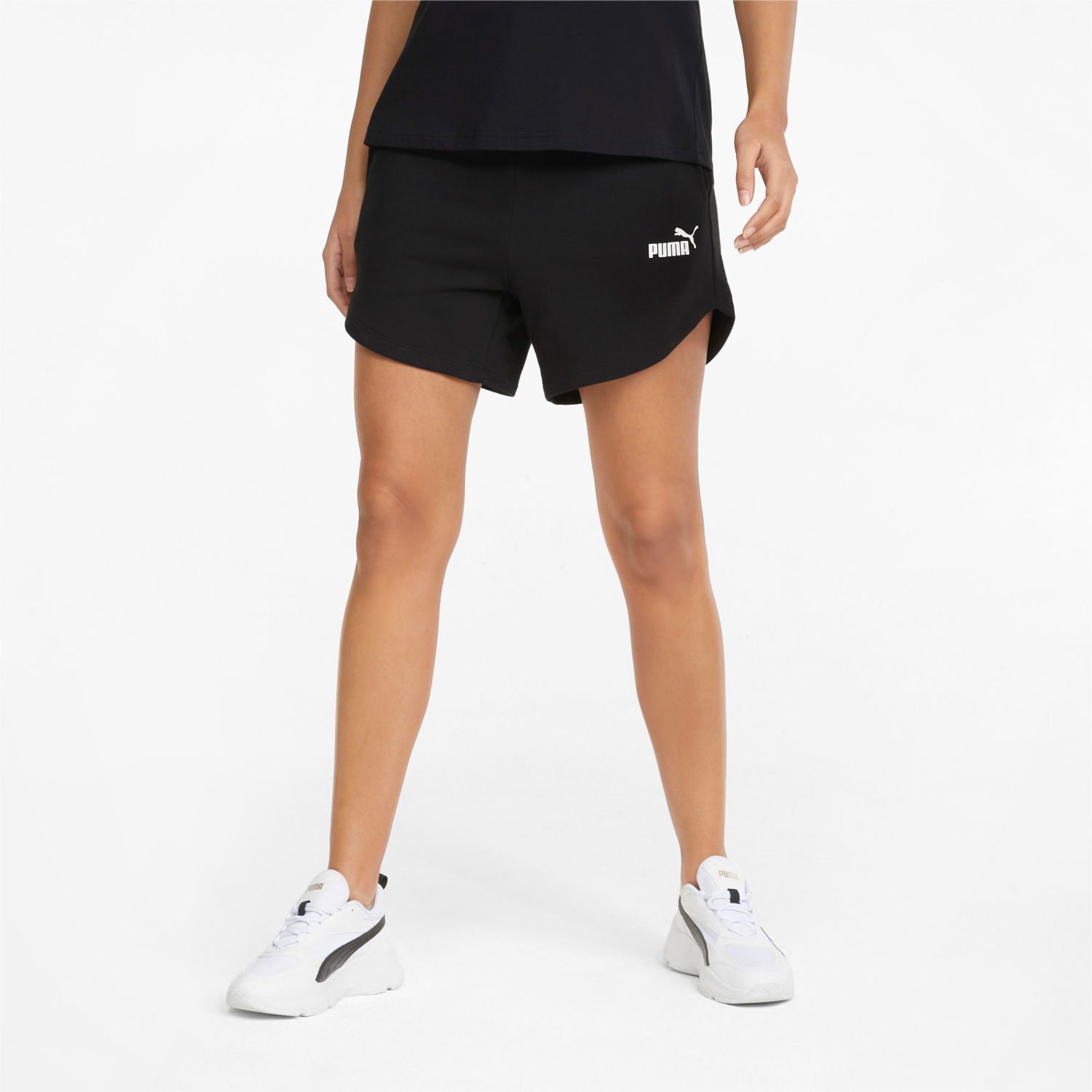 Къси панталони Puma Essentials High Waist Shorts Черно | 848339_01, 1
