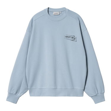 Пуловер Carhartt WIP Stamp Sweat Синьо | I033620_9, 3