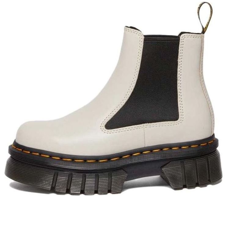 Кецове и обувки Dr. Martens Dr. Martens Audrick Nappa Leather Platform Chelsea Boots Бежово | 27148055, 0
