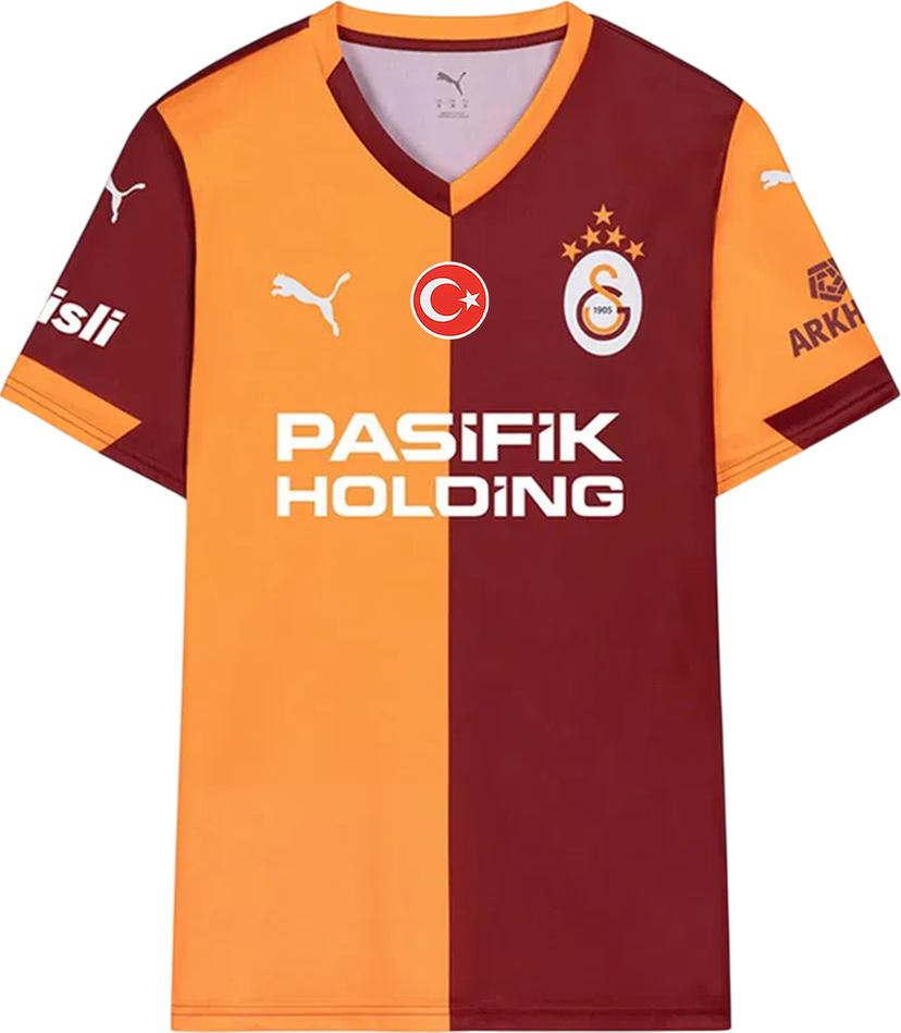 Фланелка Puma Galatasaray Istanbul Fan Home Football Jersey 2025/26 Многоцветен | 779825-01