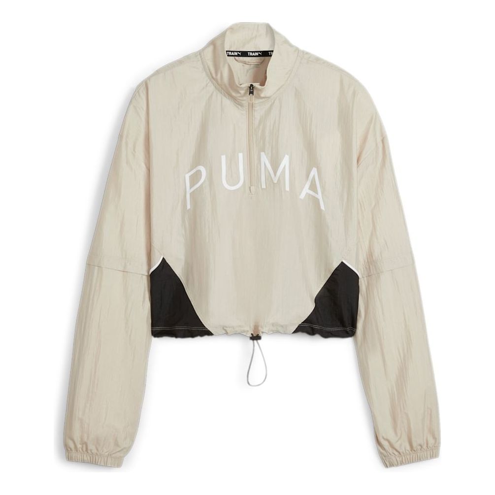 Съкратен топ Puma Woven Cropped Jacket Бежово | 525493-90, 0