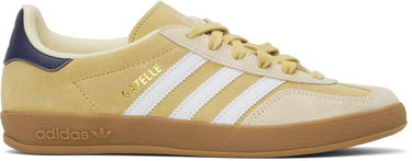 Кецове и обувки adidas Originals Gazelle Indoor Жълто | JI3523, 0