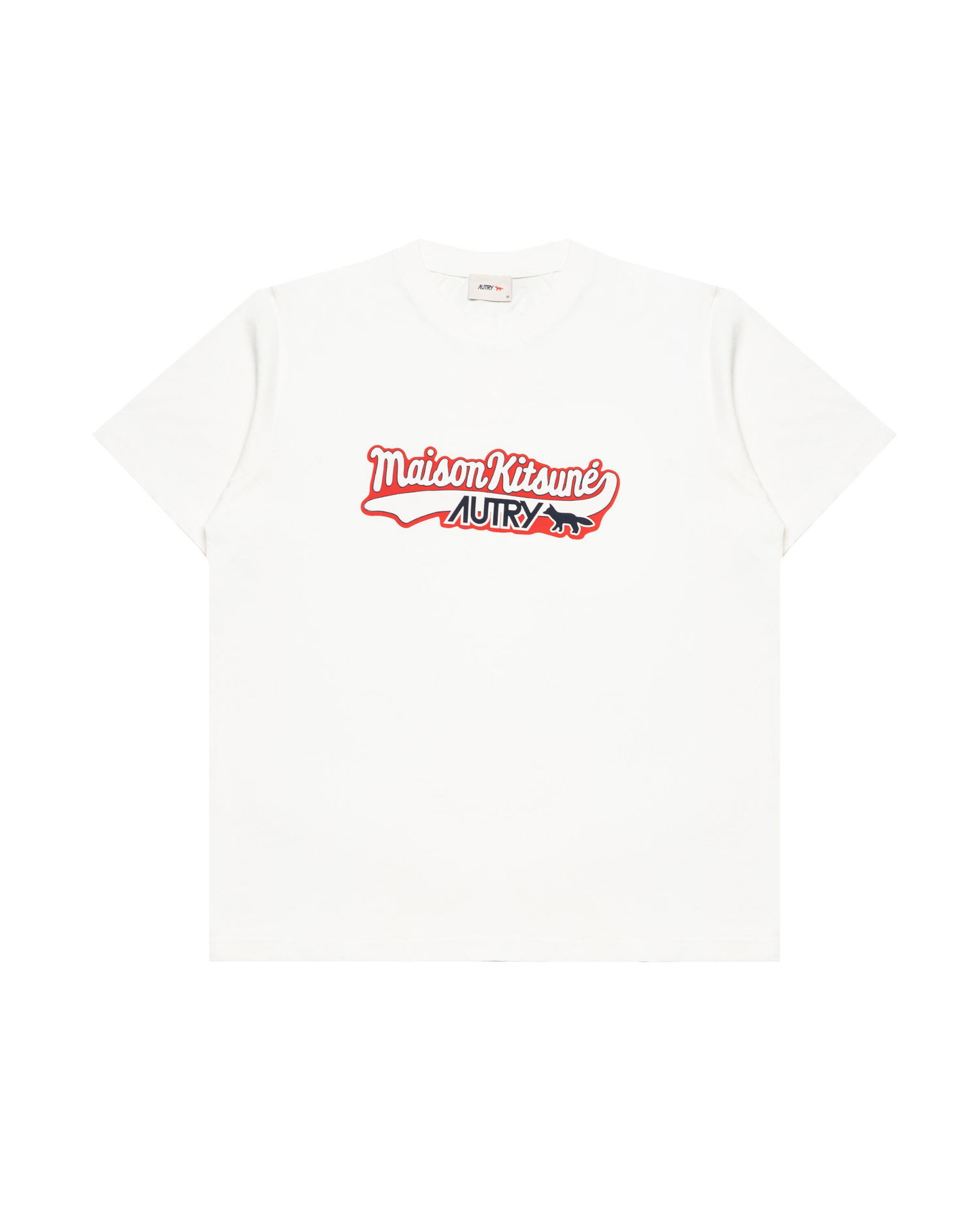 Тениска Autry Autry Action Shoes x Maison Kitsuné Graphic T-Shirt Бяло | TSPXMK2W, 0