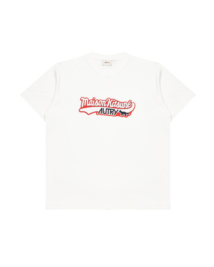 Тениска Autry Autry Action Shoes x Maison Kitsuné Graphic T-Shirt Бяло | TSPXMK2W