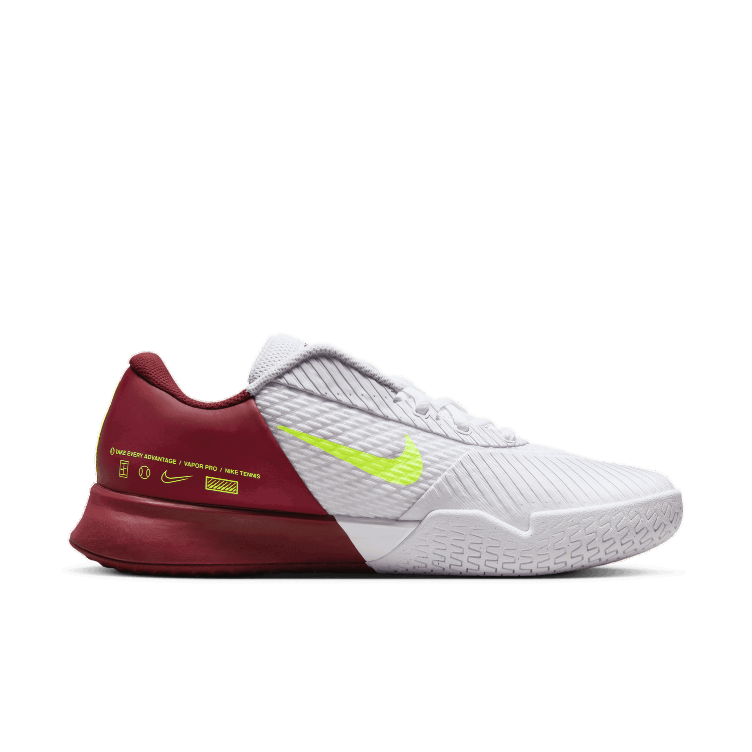 Кецове и обувки Nike Court Air Zoom Vapor Pro 2 Бяло | DR6191-104, 1