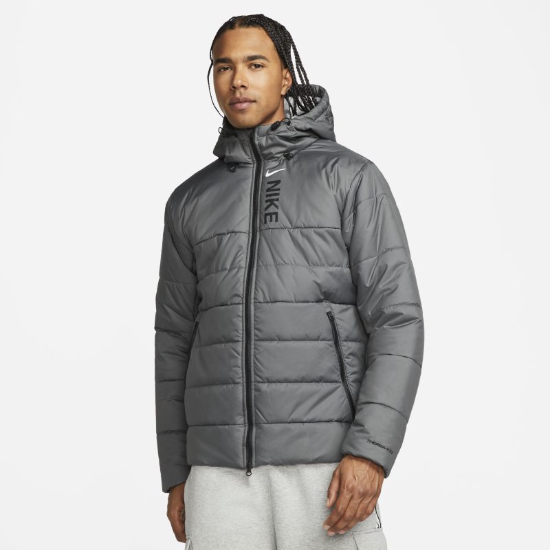 Яке Nike Sportswear Hybrid Synthetic-Fill Jacket Сиво | DX2036-068, 0