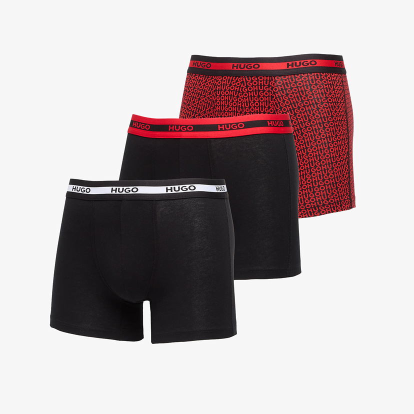 Боксерки BOSS Hugo B-Boxer Cotton Stretch Briefs 3-Pack Multicolor Многоцветен | 50545674-963