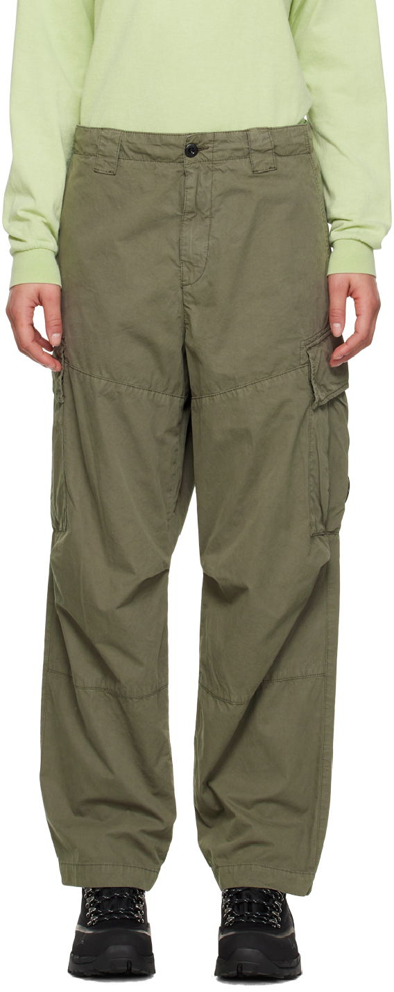 Панталони C.P. Company Patch Pocket Trousers Зелено | 13CMPA135A-006407G, 0
