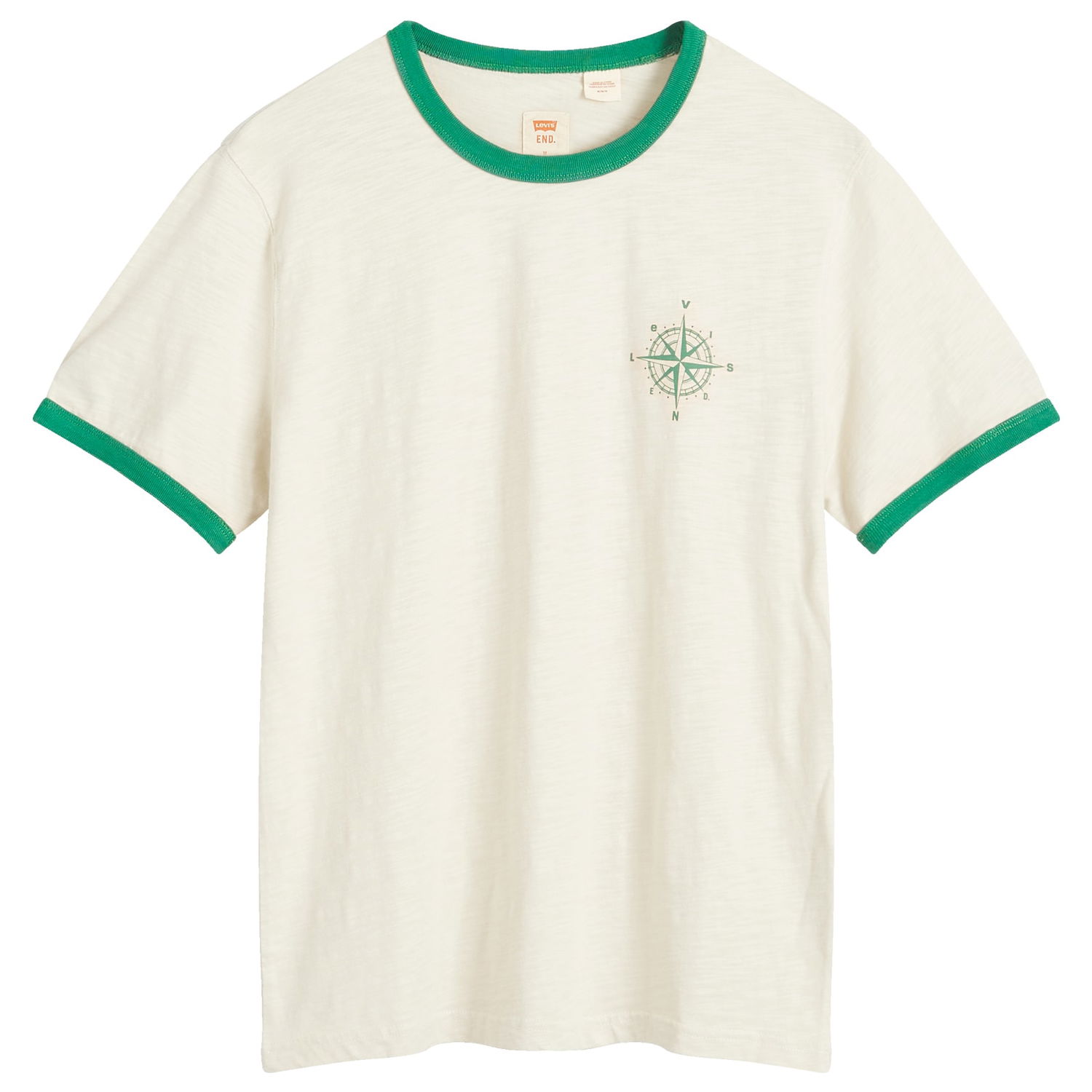 Тениска Levi's Ringer 'Mount Rambler' T-Shirt Бяло | A9512-0000, 0