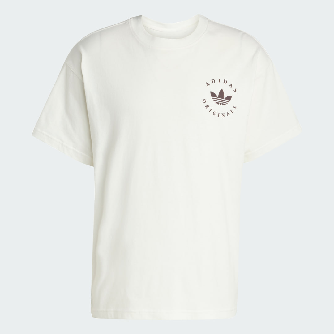 Тениска adidas Performance adidas Trefoil GFX T-Shirt Бяло | KG9866, 0