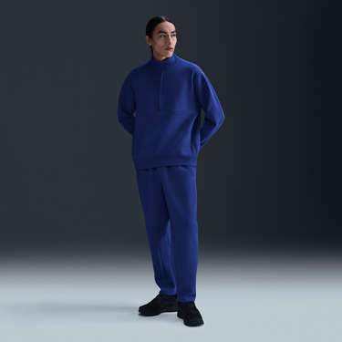 Пуловер Nike Nike 24.7 Impossibly Soft Dri-FIT Half-Zip Sweatshirt Синьо | HQ6953-455, 4