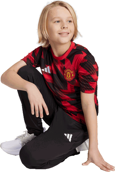 Фланелка adidas Originals Manchester United Pre-Match Jersey Червено | jp3235, 5