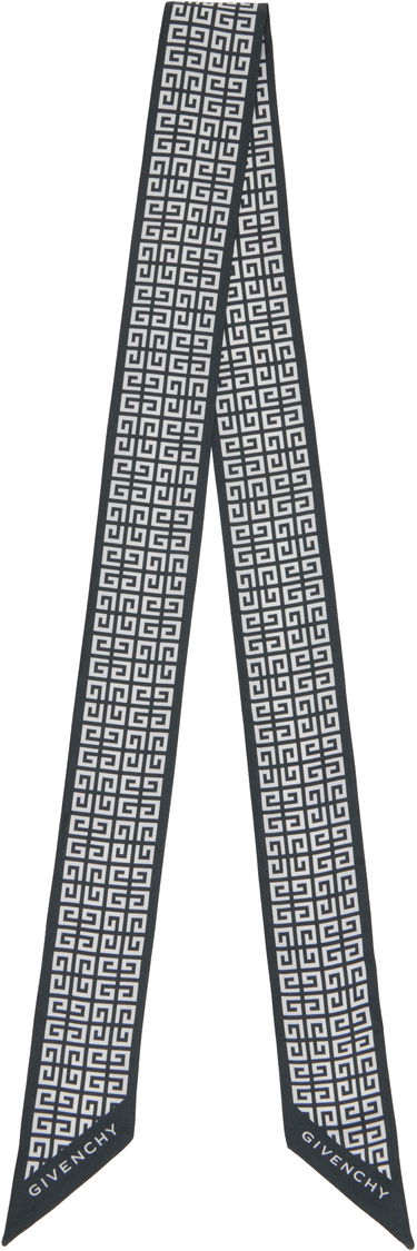 Шал Givenchy Givenchy 4G Pattern Skinny Scarf Черно | BG00AXG002026, 0