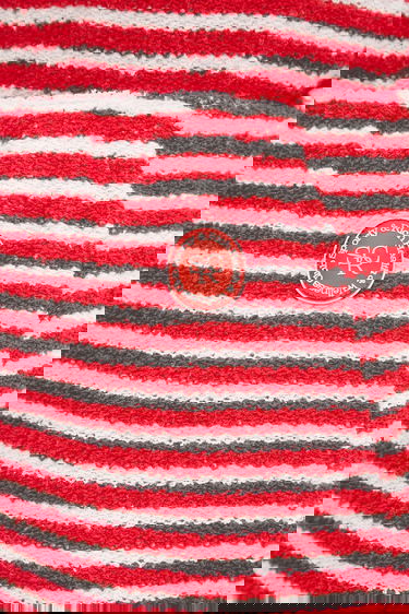 Пола Sporty & Rich Sporty & Rich Striped Terry Aline Mini Skirt Червено | SK017602300ST67, 3