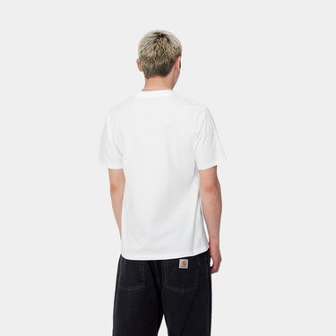 Тениска Carhartt WIP Short Sleeve Graphic Logo T-Shirt Бяло | I033637_9, 2