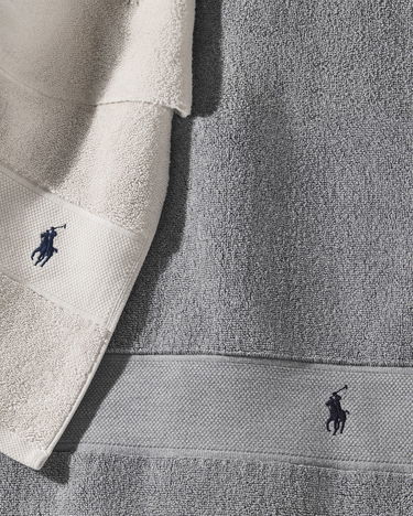 Домашен декор Polo by Ralph Lauren 50CMx100CM Bathing Towel Сиво | 1042939, 1