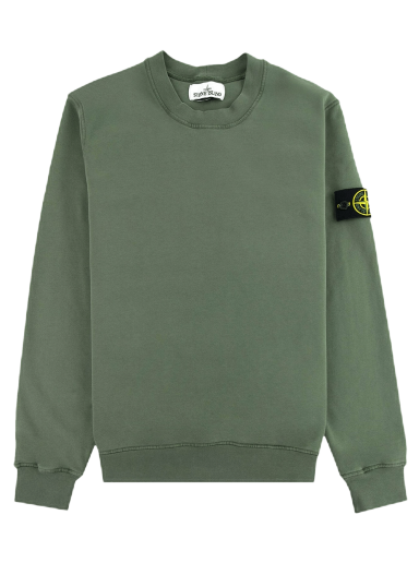 Суитчър Stone Island Crewneck Sweatshirt Зелено | 761563051 V0058