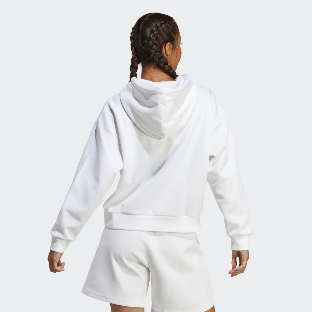 Суитчър adidas Originals Future Icons Badge of Sport Hoodie Бяло | IB8502, 1