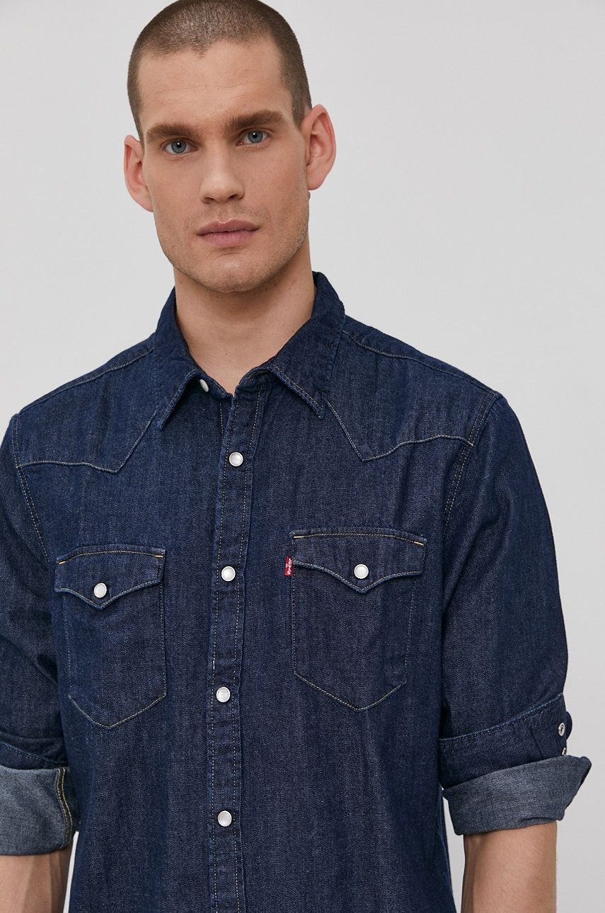 Риза Levi's Denim Shirt Тъмно синьо | 85744.0000, 0