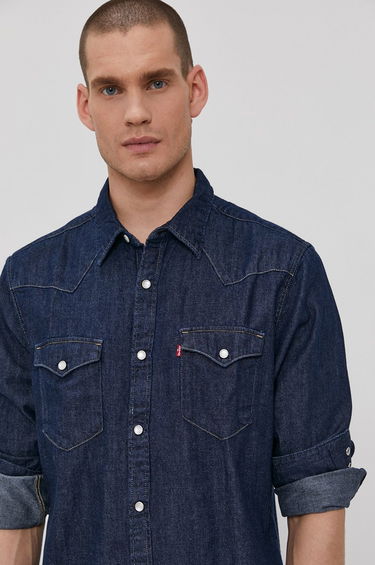 Риза Levi's Denim Shirt Тъмно синьо | 85744.0000, 0