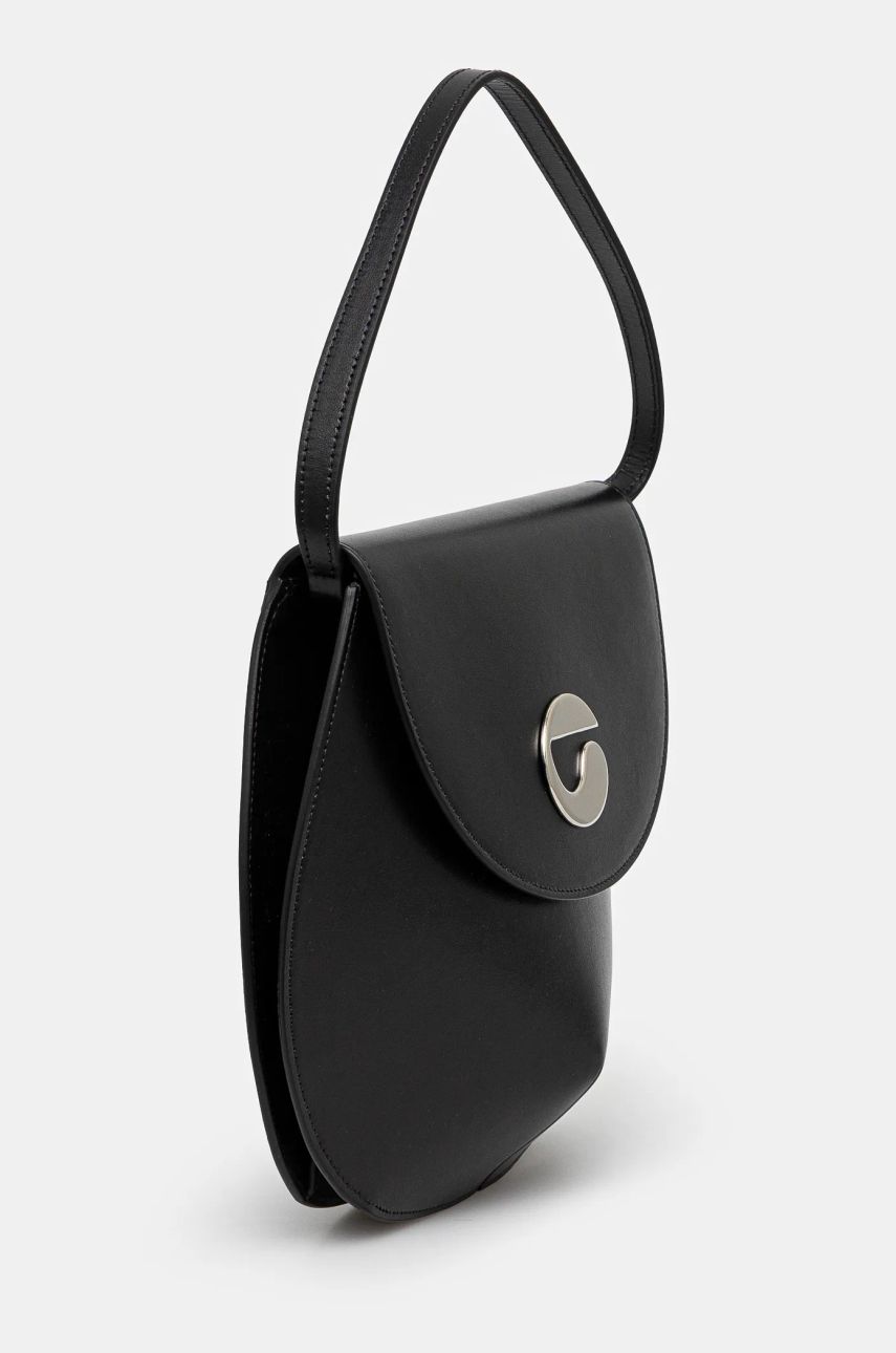 Дамска чанта Coperni Coperni U.F.O. Leather Handbag Черно | COPBA34405, 1