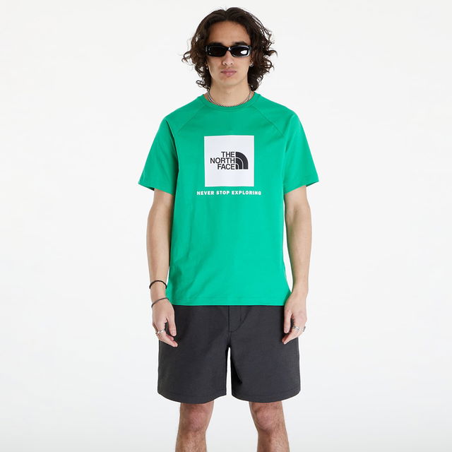 S/S Raglan Redbox Tee Optic Emerald