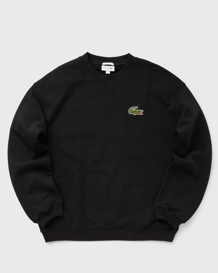 Суитчър Lacoste Loose fit SWEATSHIRT Черно | SH2741-031