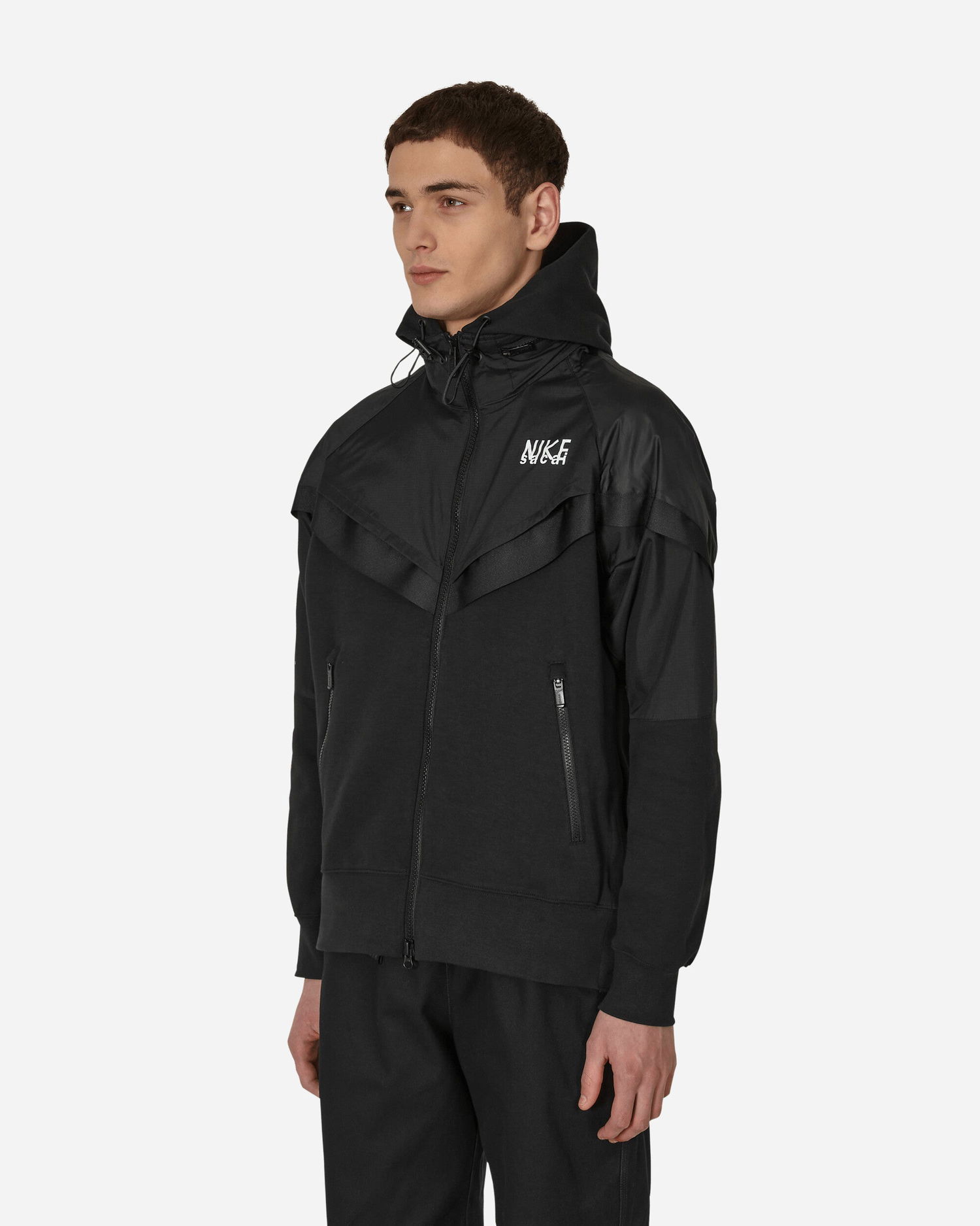 Суитчър Nike sacai x Full Zip Hoodie Черно | DQ9029-010, 1