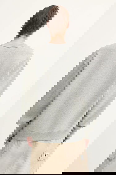 Суитчър Carhartt WIP Embroidered Logo Crewneck Sweatshirt Сиво | I033647.32AXX, 2