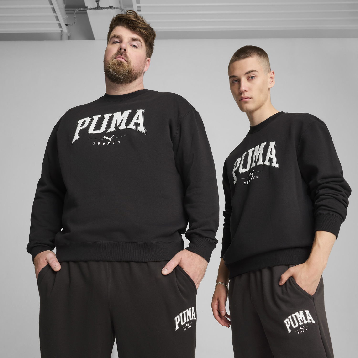 Суитчър Puma SQUAD Men's Crewneck Sweatshirt Черно | 681794_01, 0