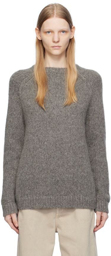 Пуловер TOTEME TOTEME Raglan Knit Sweater Сиво | 234-WRTWTP226-YA0014, 0