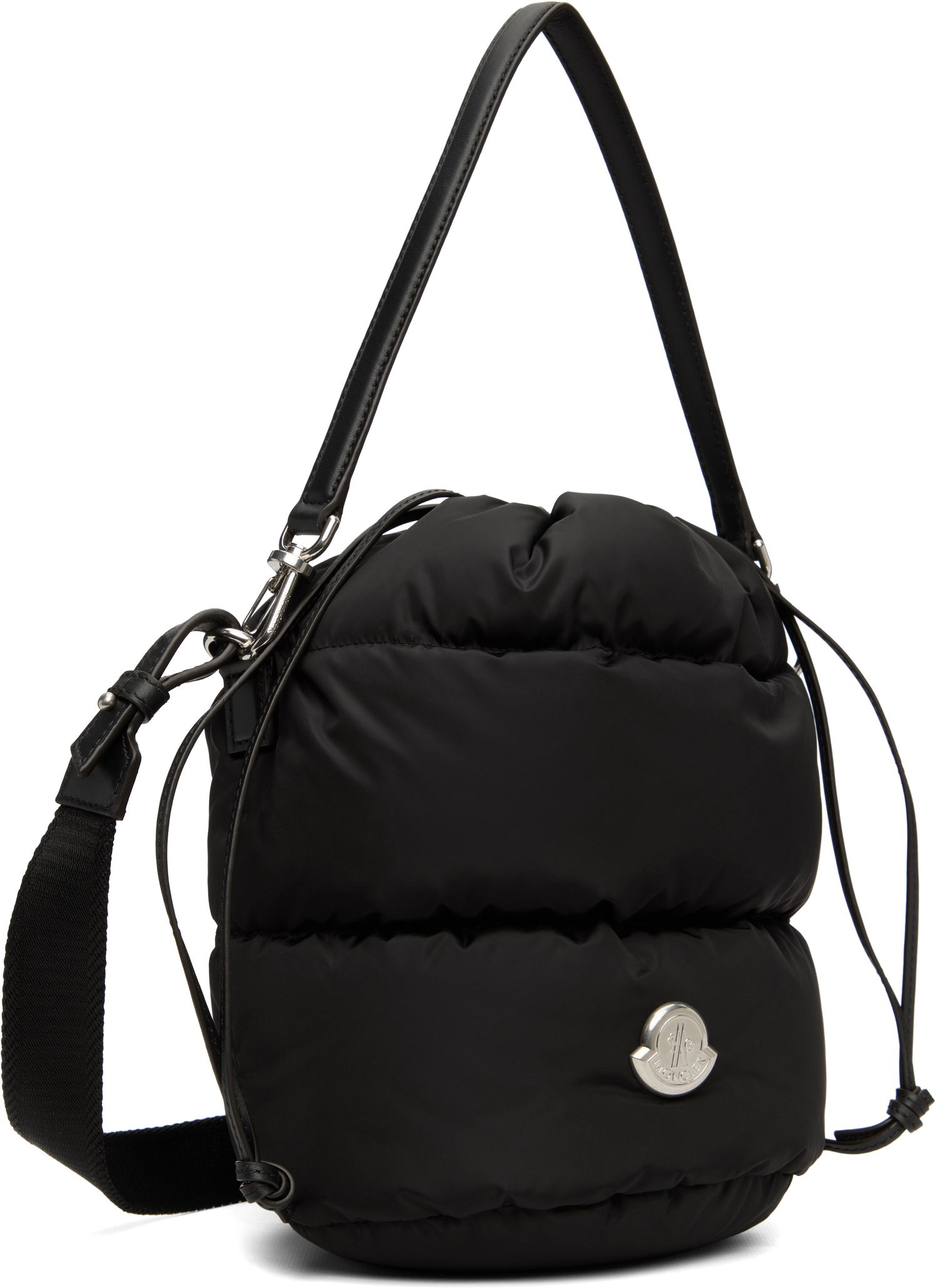 Дамска чанта Moncler Moncler Caradoc Water-Repellent Bucket Bag Черно | K209B5I00002M6275, 1