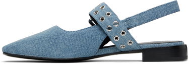 Облекло rag & bone rag & bone Astra Slingback Ballerina Flats Синьо | WFF24SF002UB2, 2