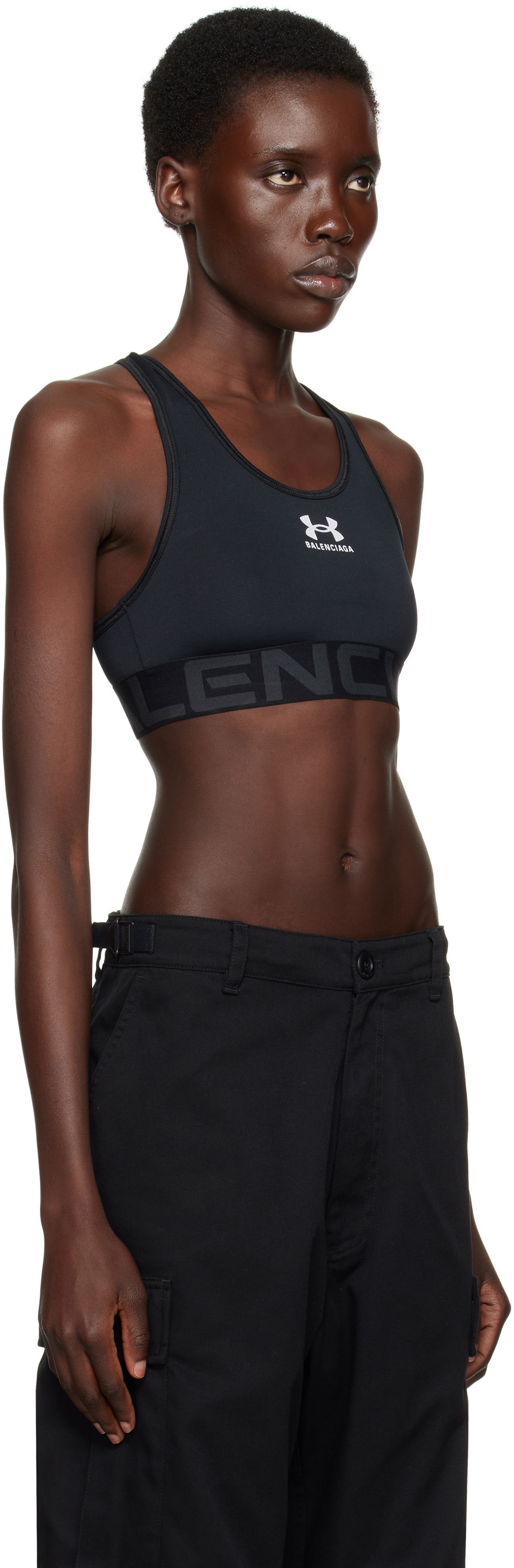 Сутиен Balenciaga Balenciaga Under Armour Edition Sports Bra Черно | 814297 4E9B3, 1