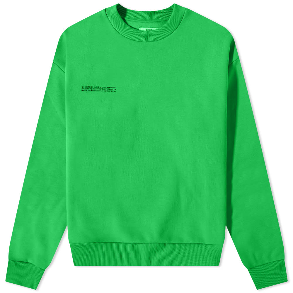 Суитчър PANGAIA 365 Signature Crew Sweat X-Small Зелено | 100002996335, 0