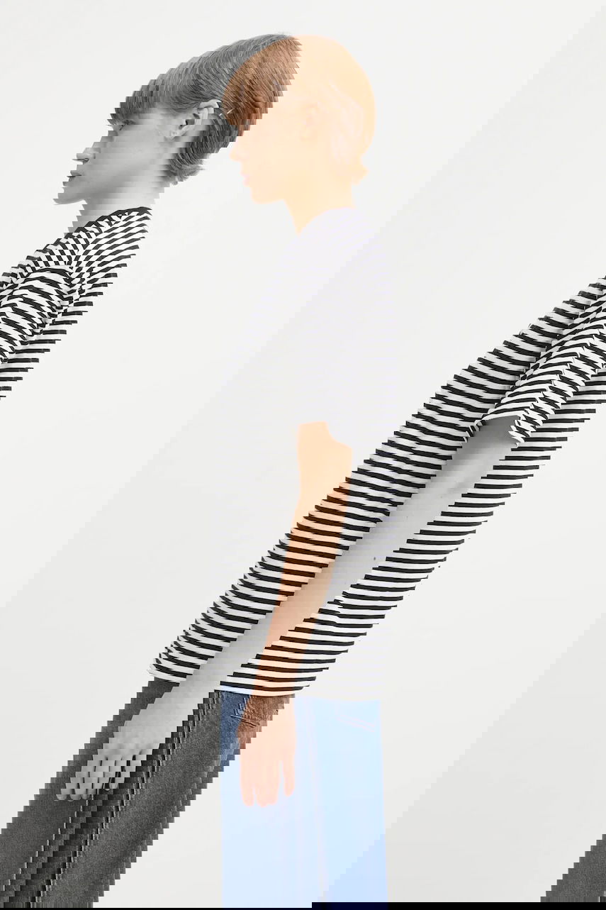 Тениска Carhartt WIP Cotton Short Sleeve Striped Verner T-Shirt Многоцветен | I033841.2JGXX, 1