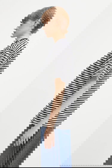 Тениска Carhartt WIP Cotton Short Sleeve Striped Verner T-Shirt Многоцветен | I033841.2JGXX, 1