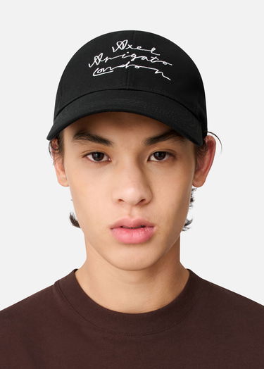 Шапка с козирка AXEL ARIGATO Scribble London Cap Черно | X3965001, 5