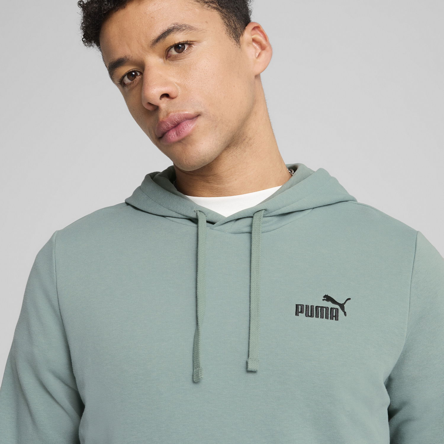 Суитчър Puma Essentials Small Logo Hoodie Зелено | 682577_30, 1