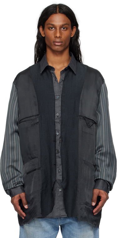 Риза Maison Margiela Maison Margiela Patchwork Inside-Out Reversible Jacket Сиво | S50BN0532 MTN052, 0