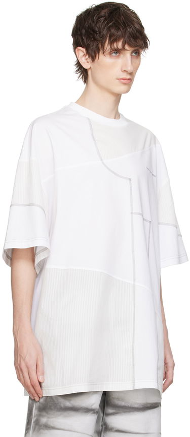 Тениска Feng Chen Wang Feng Chen Wang Paneled T-Shirt Бяло | FMS17TS05, 1